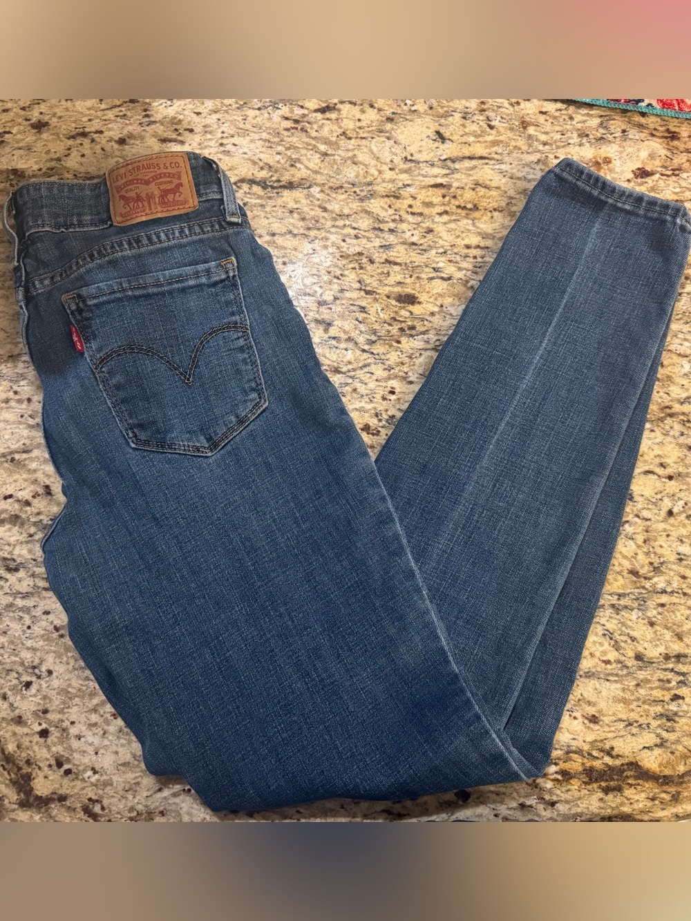 Levi's Women's Blue Classic Straight Jeans
